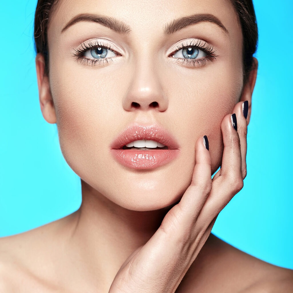 Cheek filler results for facial rejuvenation