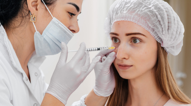 Hyaluronic Acid Dermal Filler Injection