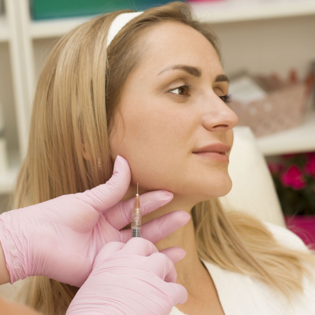 Jawline Contouring with Radiesse Filler