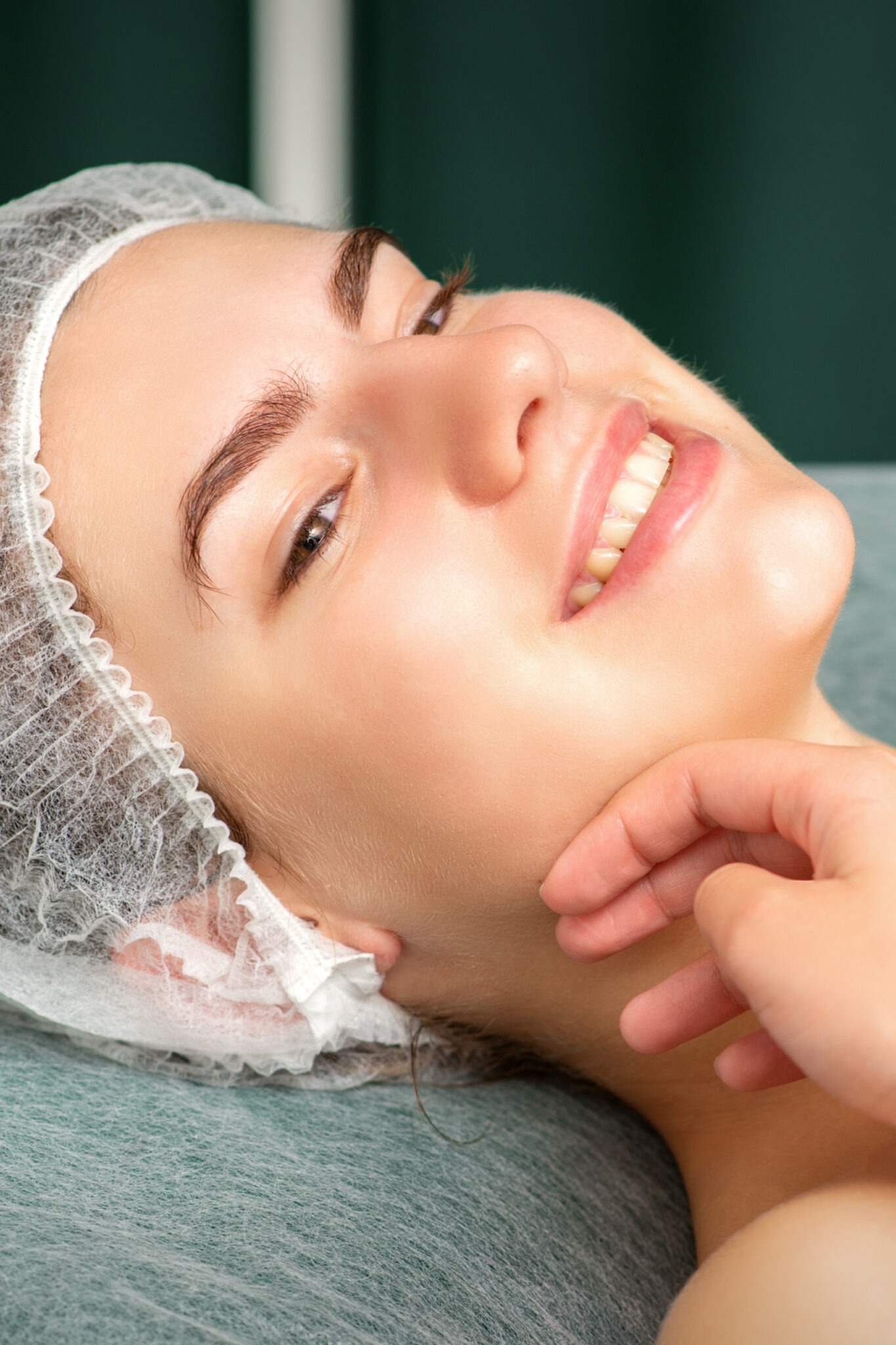 Rejuvenated skin with visible hydration and contour