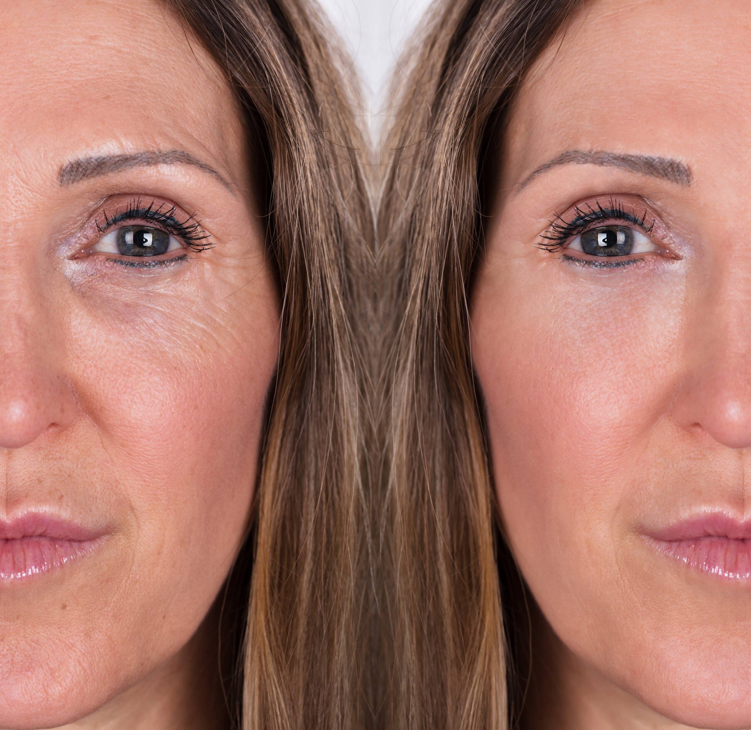 Visible improvement in skin tone and wrinkles