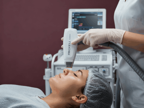 Fraxel laser treatment at Reveal Clinics