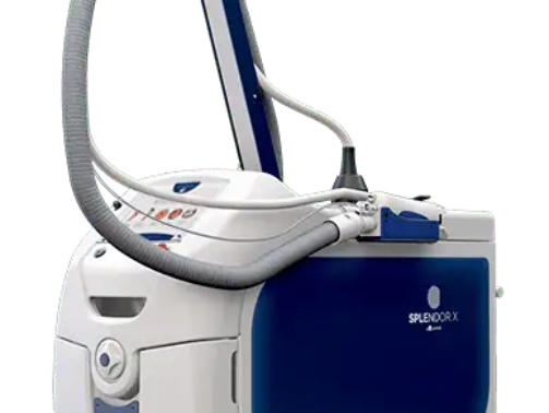 Splendor X laser hair removal device with BLEND X technology