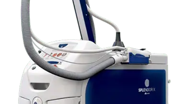 Splendor X laser hair removal device with BLEND X technology