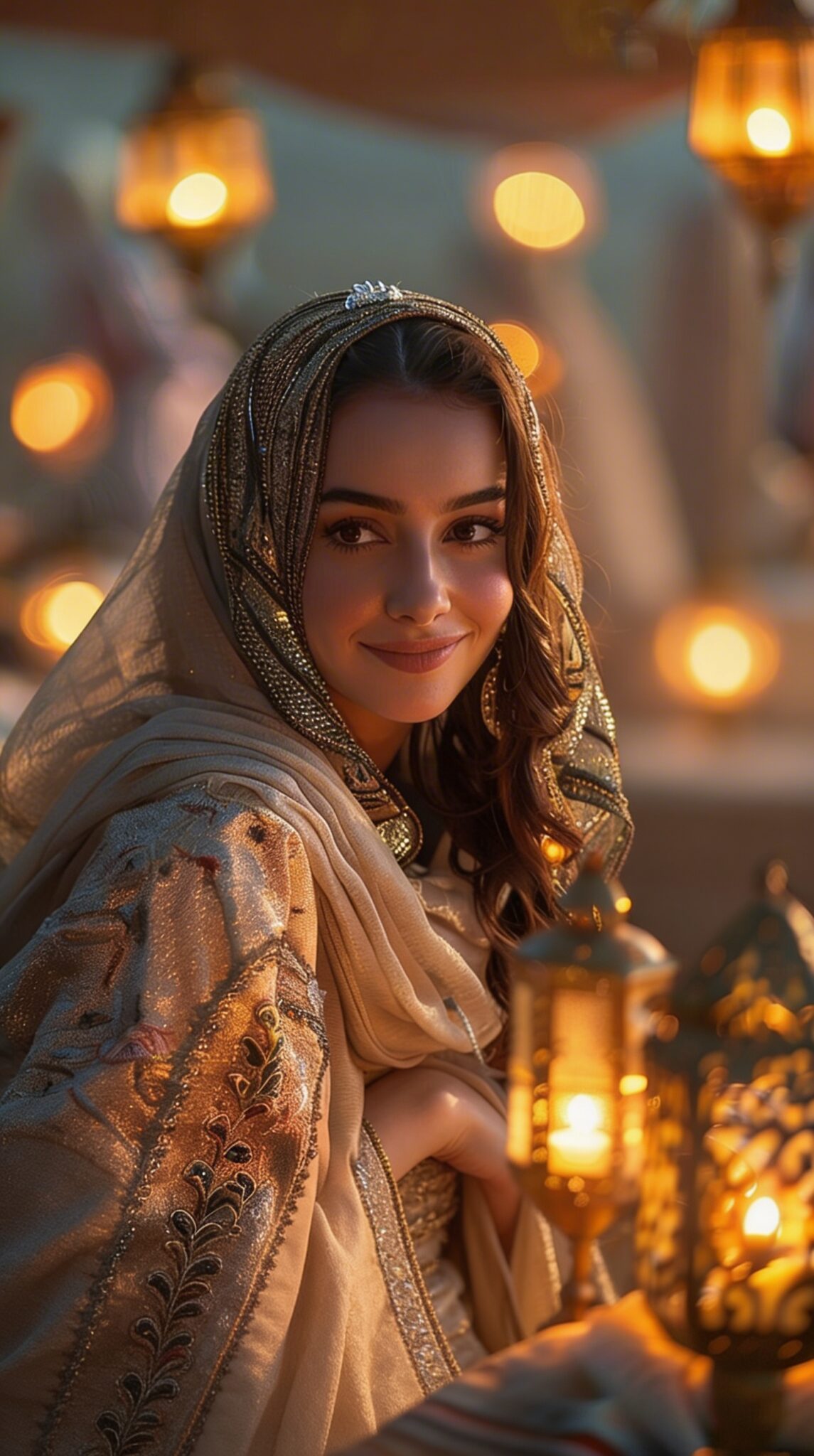 The soft glam aesthetic dominating Ramadan beauty trends in 2026.