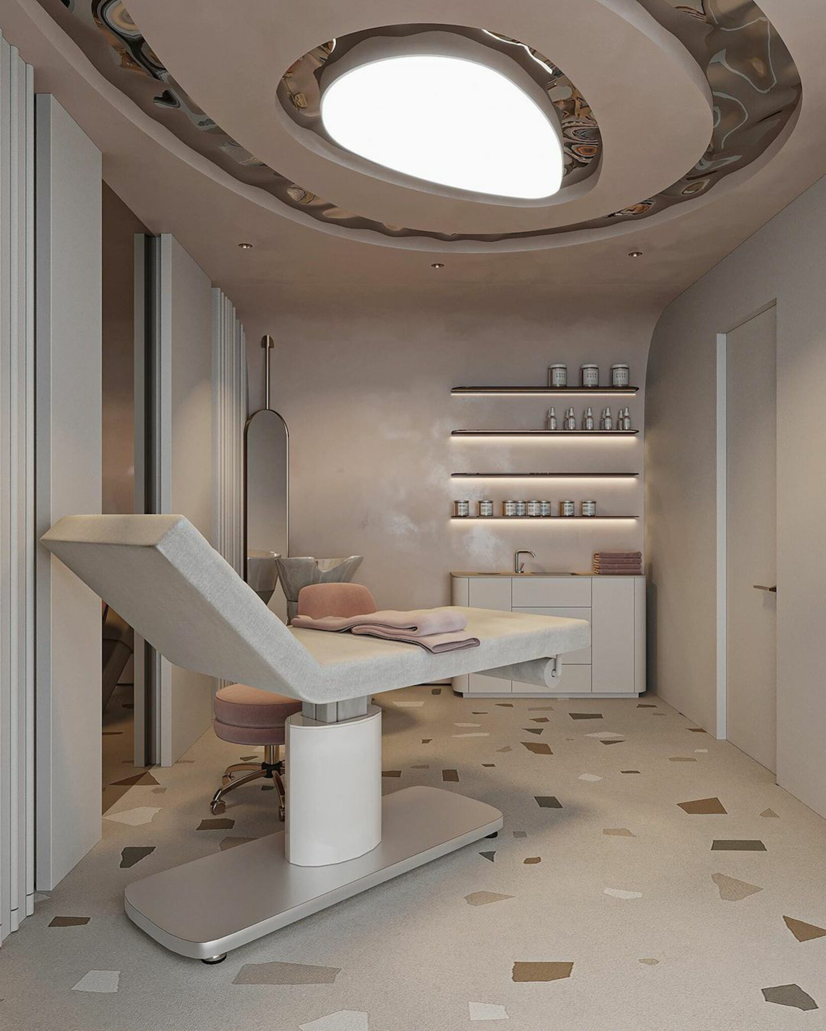 Reveal Clinics Riyadh aesthetic treatment room interior