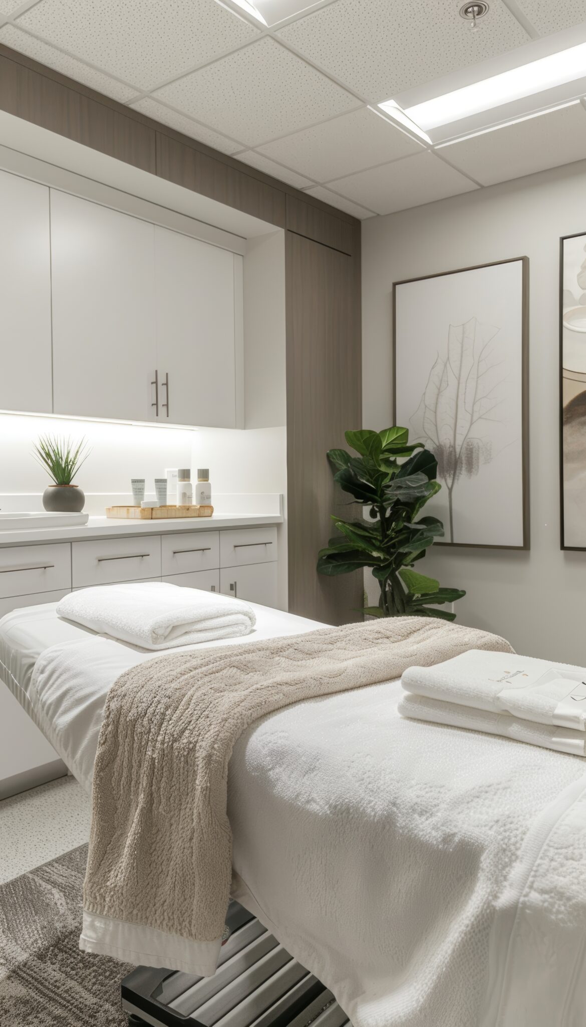 Reveal Clinics Riyadh aesthetic treatment room interior