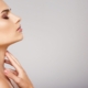 Radiesse fillers lifting and contouring jawline before Ramadan